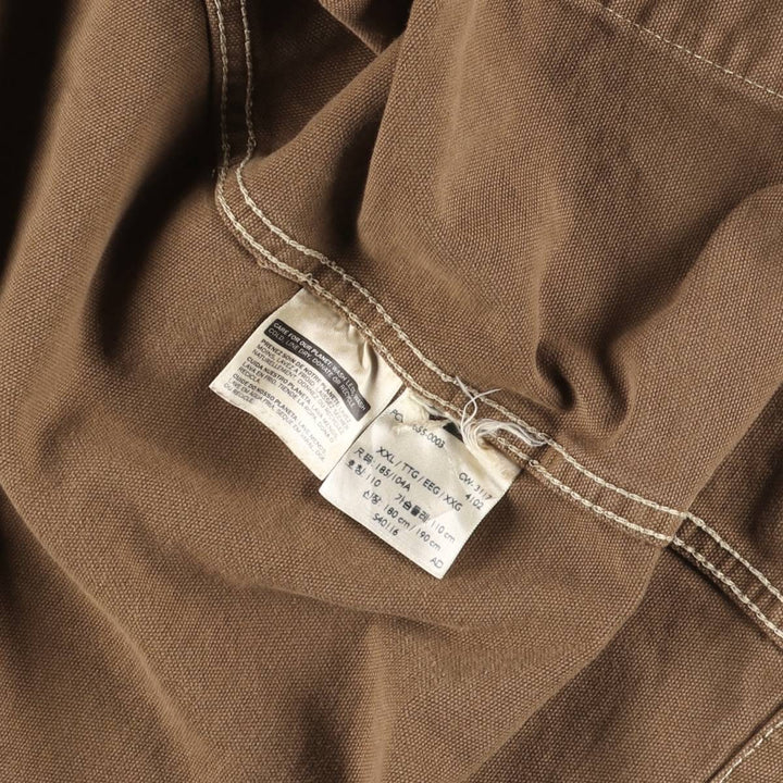 Levi's duck canvas coveralls, men's size XXL. unclear brown type Vintage Second Hand