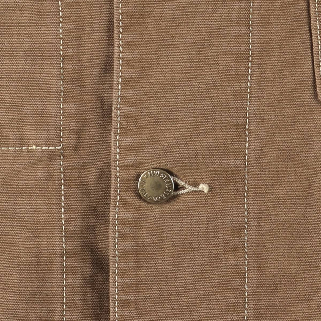 Levi's duck canvas coveralls, men's size XXL. unclear brown type Vintage Second Hand