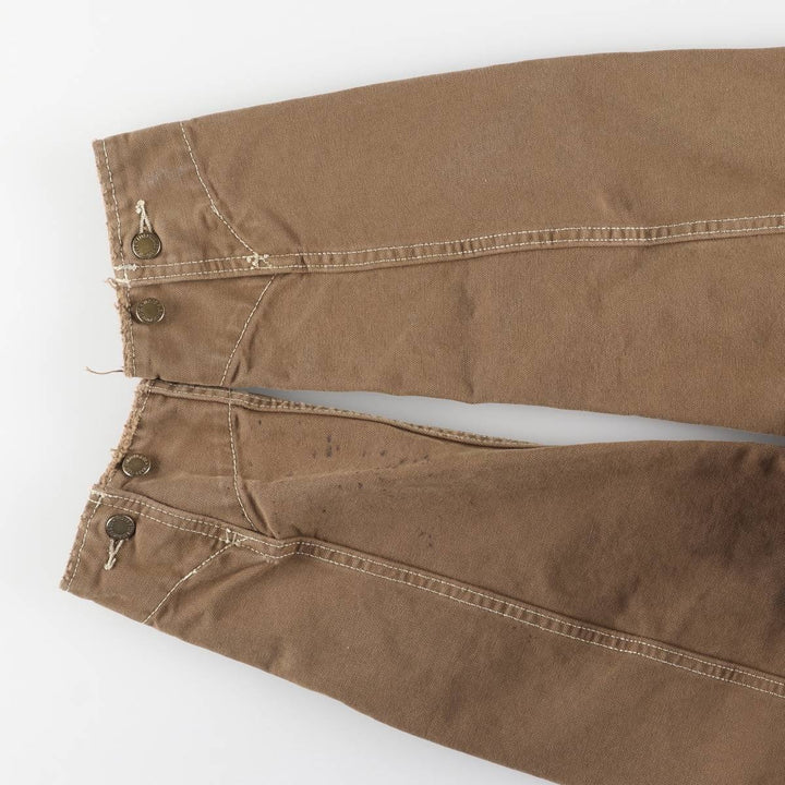 Levi's duck canvas coveralls, men's size XXL. unclear brown type Vintage Second Hand