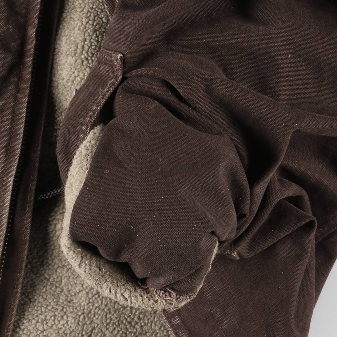Carhartt Ridgecoat Padded Duck Work Jacket, Men's XXL equivalent. cotton brown type Vintage Second Hand