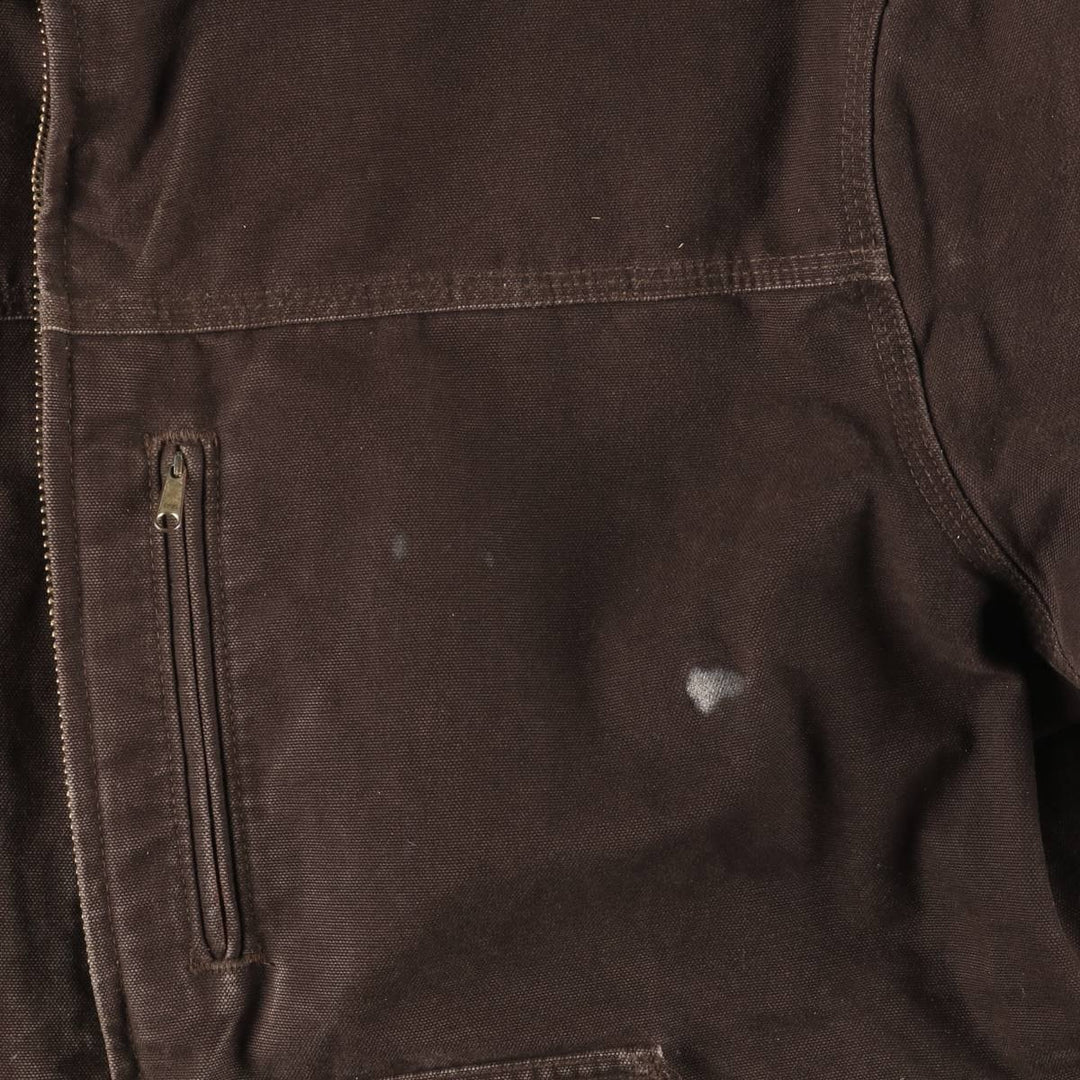 Carhartt Ridgecoat Padded Duck Work Jacket, Men's XXL equivalent. cotton brown type Vintage Second Hand