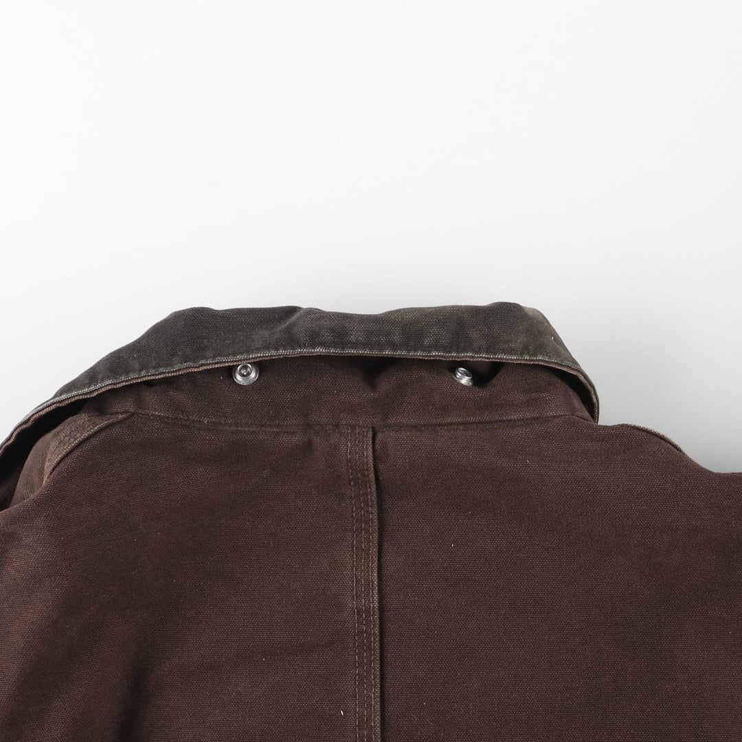Carhartt Ridgecoat Padded Duck Work Jacket, Men's XXL equivalent. cotton brown type Vintage Second Hand