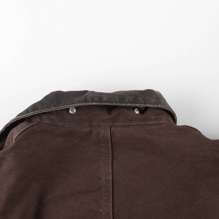 Carhartt Ridgecoat Padded Duck Work Jacket, Men's XXL equivalent. cotton brown type Vintage Second Hand