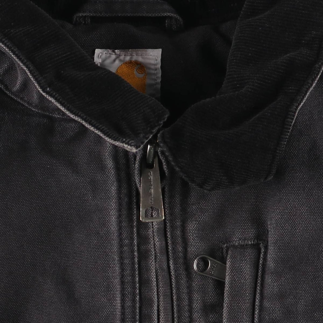 Carhartt Full Swing Armstrong Jacket, Padded Duck Work Jacket, Men's Size XL (approx.) unclear black type Vintage Second Hand