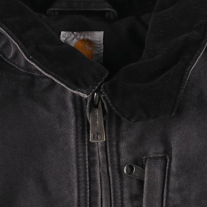 Carhartt Full Swing Armstrong Jacket, Padded Duck Work Jacket, Men's Size XL (approx.) unclear black type Vintage Second Hand