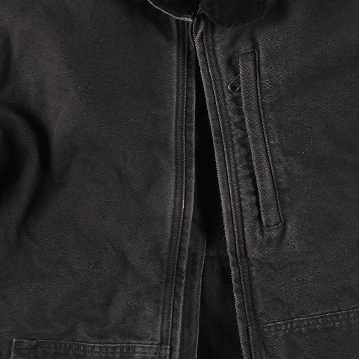 Carhartt Full Swing Armstrong Jacket, Padded Duck Work Jacket, Men's Size XL (approx.) unclear black type Vintage Second Hand