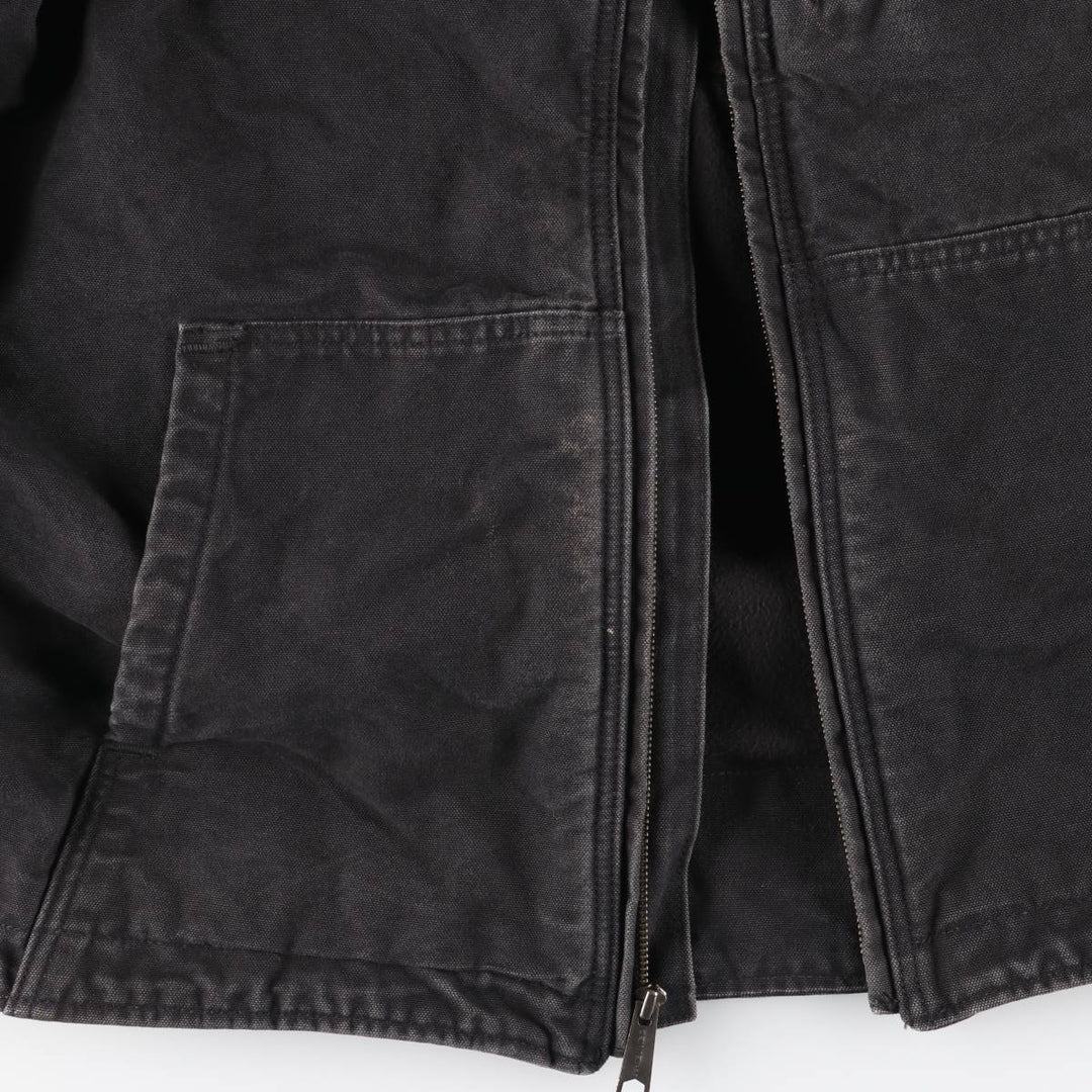 Carhartt Full Swing Armstrong Jacket, Padded Duck Work Jacket, Men's Size XL (approx.) unclear black type Vintage Second Hand