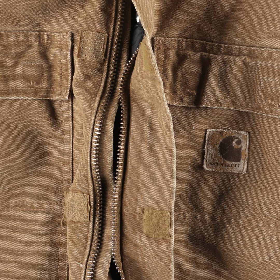 2000'S Carhartt Traditional Padded Duck Work Jacket, Men's XXL cotton brown type Vintage Second Hand