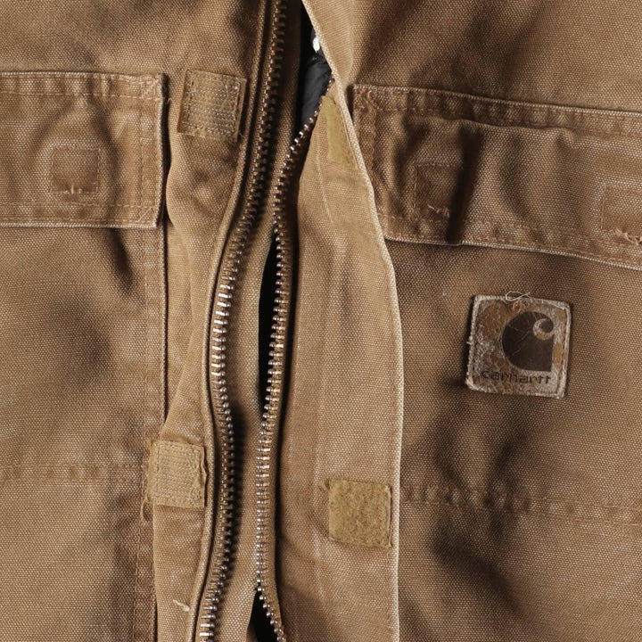 2000'S Carhartt Traditional Padded Duck Work Jacket, Men's XXL cotton brown type Vintage Second Hand