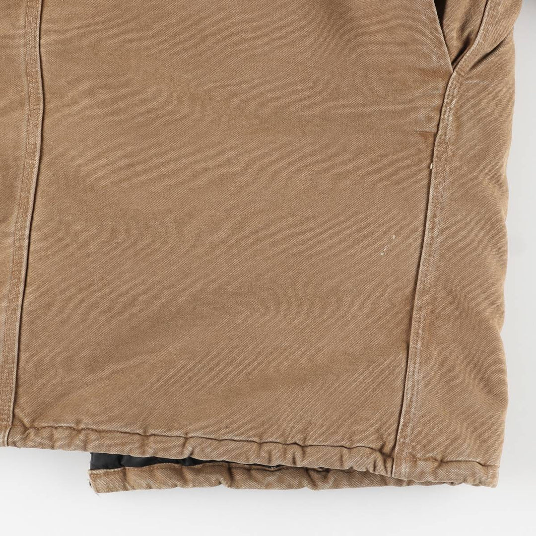 2000'S Carhartt Traditional Padded Duck Work Jacket, Men's XXL cotton brown type Vintage Second Hand