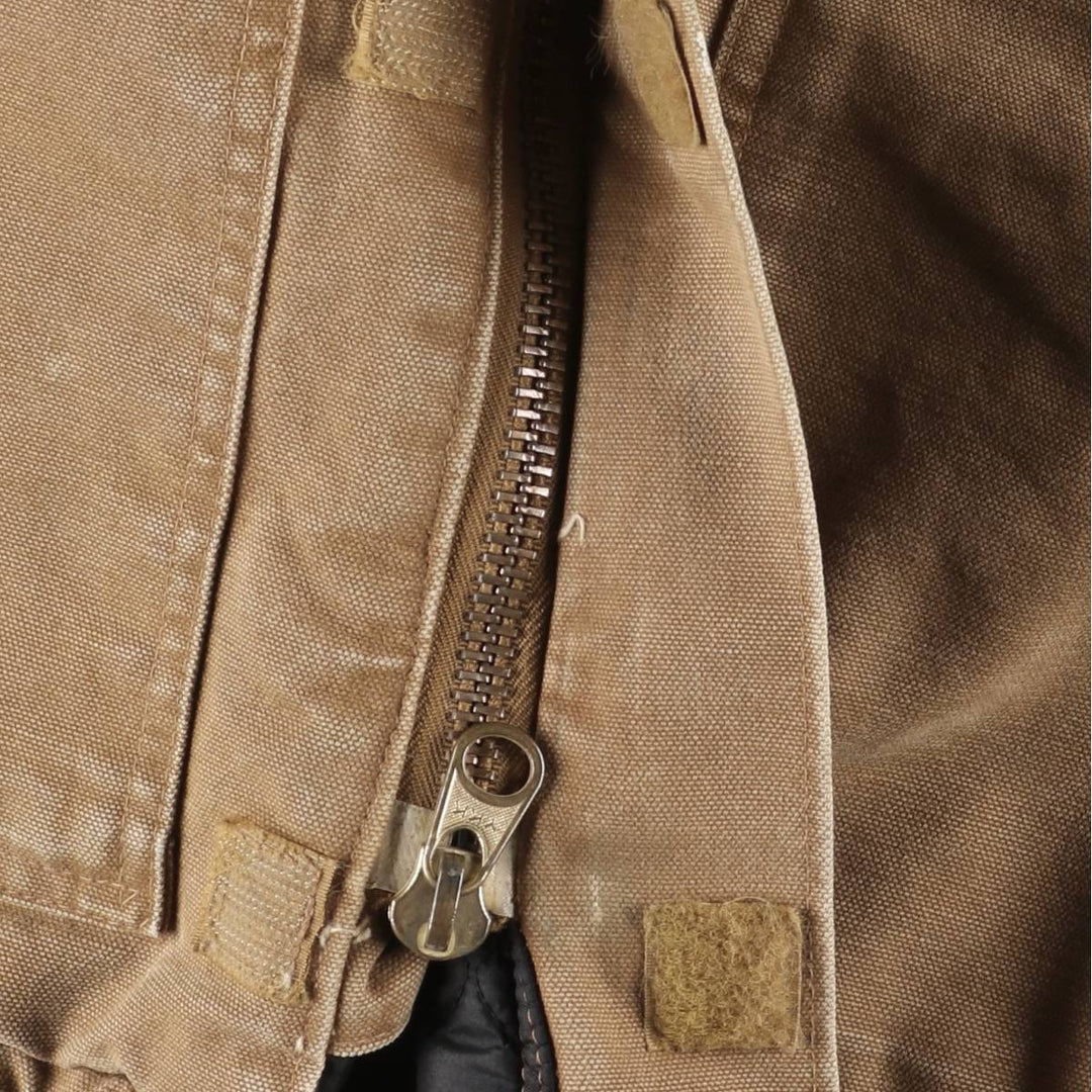 2000'S Carhartt Traditional Padded Duck Work Jacket, Men's XXL cotton brown type Vintage Second Hand
