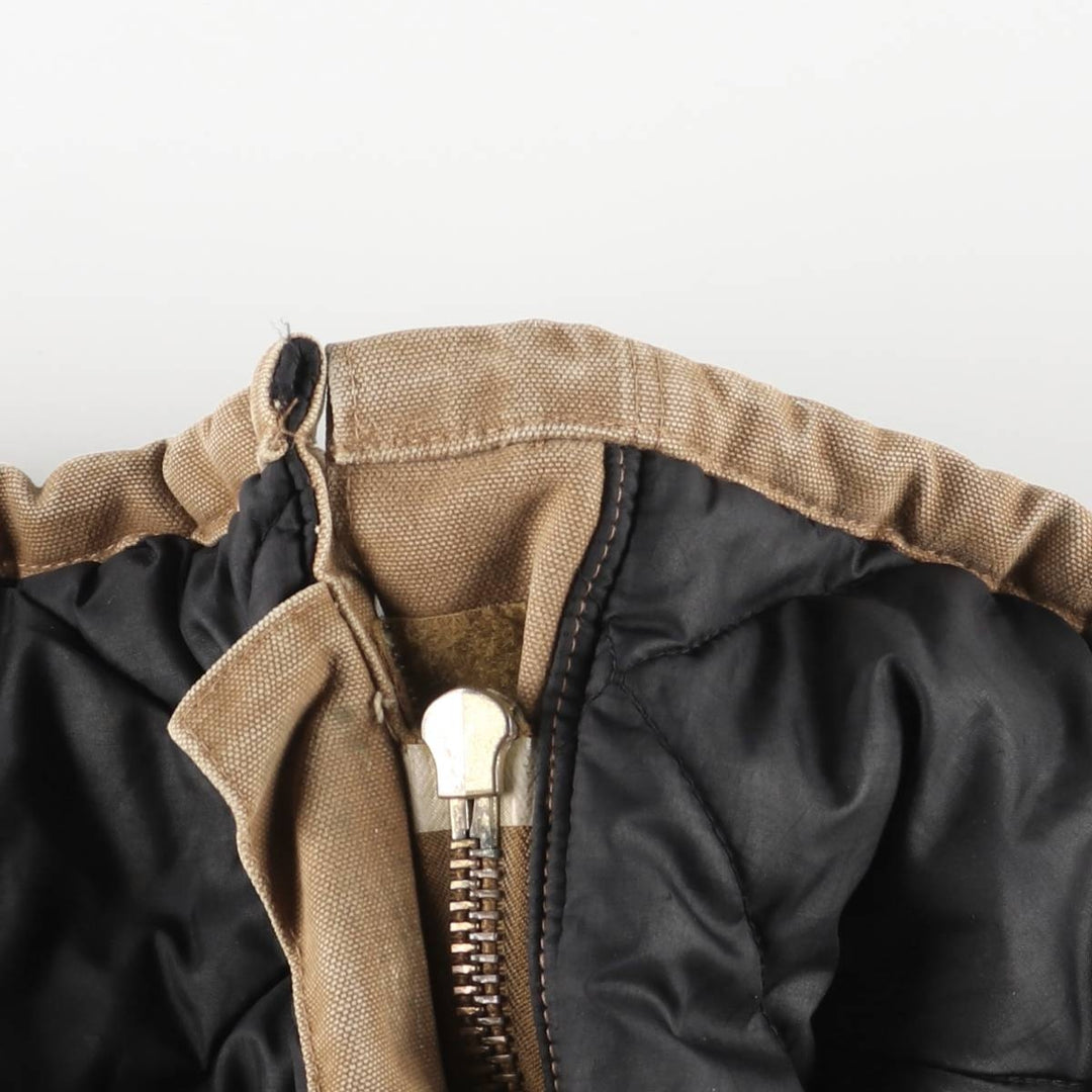 2000'S Carhartt Traditional Padded Duck Work Jacket, Men's XXL cotton brown type Vintage Second Hand