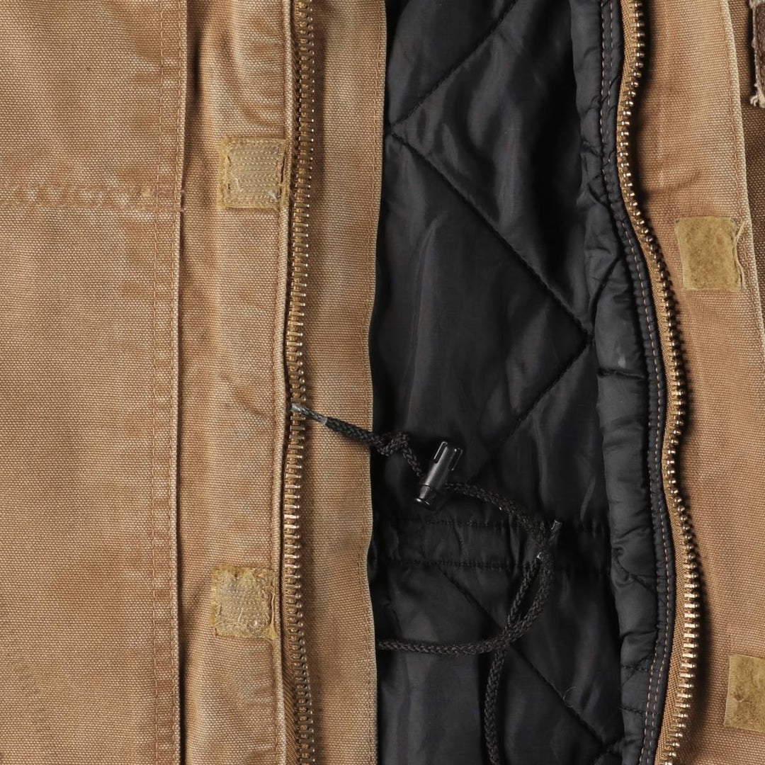 2000'S Carhartt Traditional Padded Duck Work Jacket, Men's XXL cotton brown type Vintage Second Hand