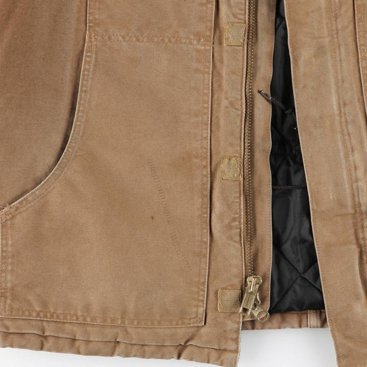 2000'S Carhartt Traditional Padded Duck Work Jacket, Men's XXL cotton brown type Vintage Second Hand