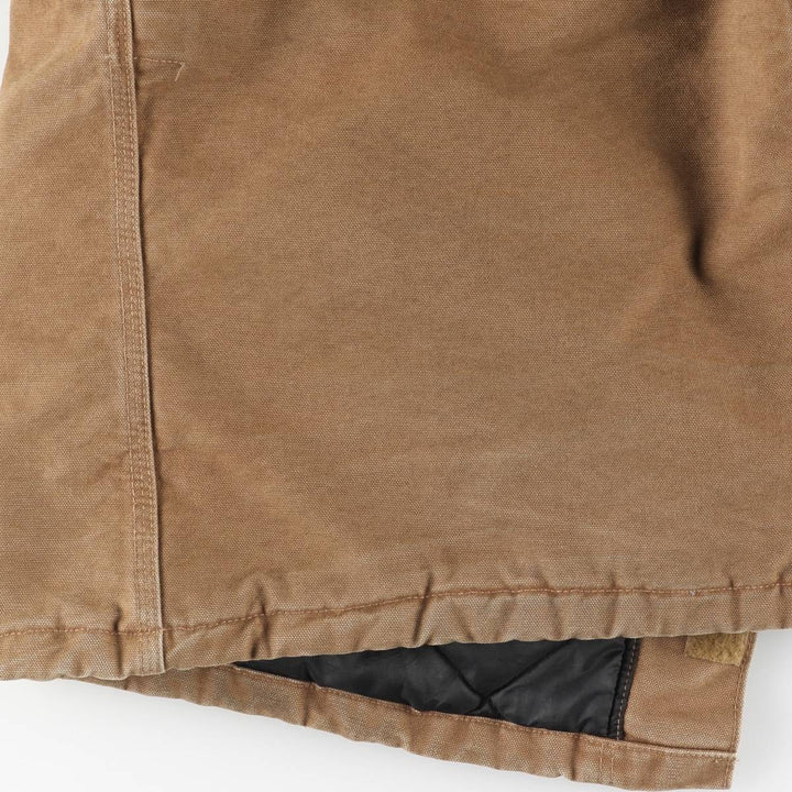 2000'S Carhartt Traditional Padded Duck Work Jacket, Men's XXL cotton brown type Vintage Second Hand