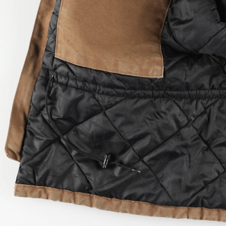 2000'S Carhartt Traditional Padded Duck Work Jacket, Men's XXL cotton brown type Vintage Second Hand