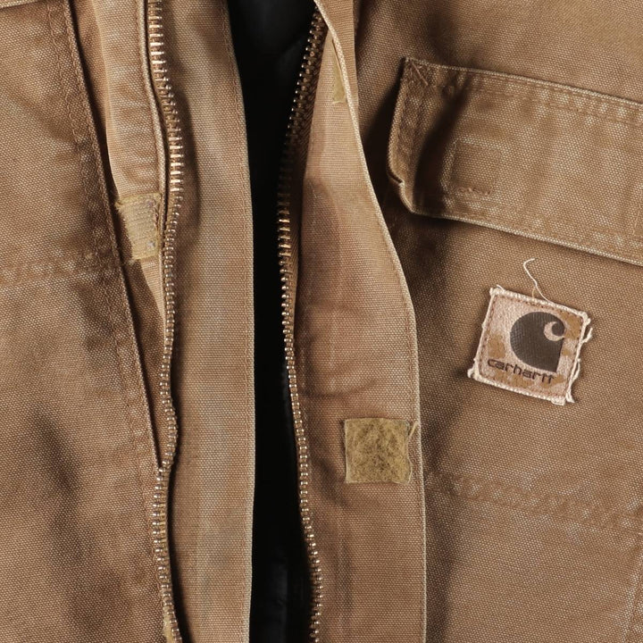 2000'S Carhartt Traditional Padded Duck Work Jacket, Men's XXL cotton brown type Vintage Second Hand