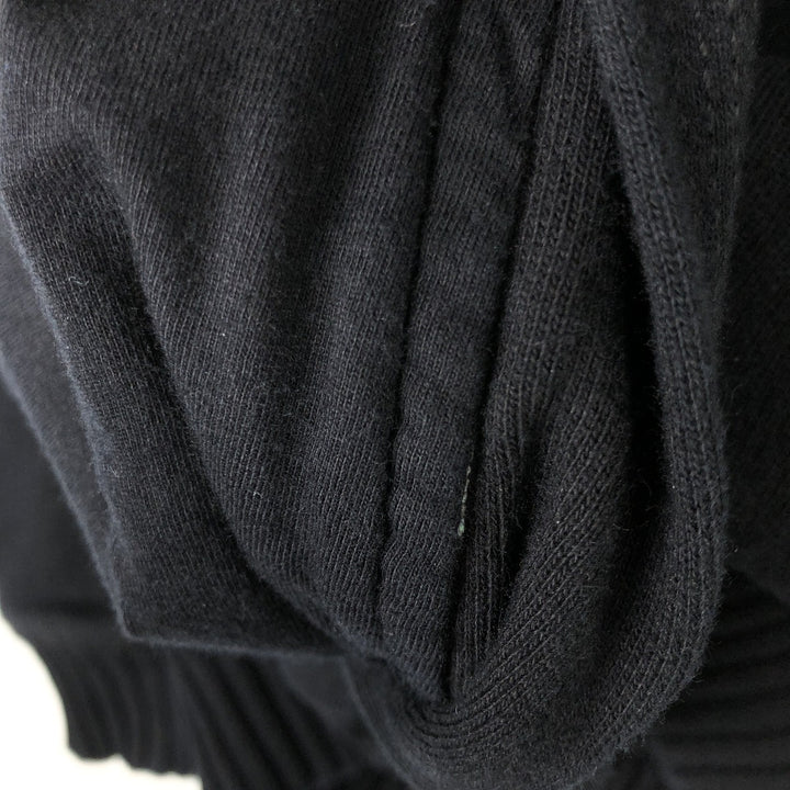Calvin Klein high-neck full-zip sweatshirt, men's size L equivalent, vintage. cotton black type Vintage Second Hand