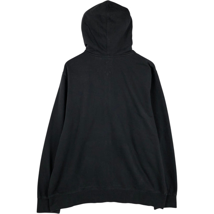 Levi's Standard Sweat Full-Zip Hoodie, Men's Size XL (approx.) cotton black type Vintage Second Hand