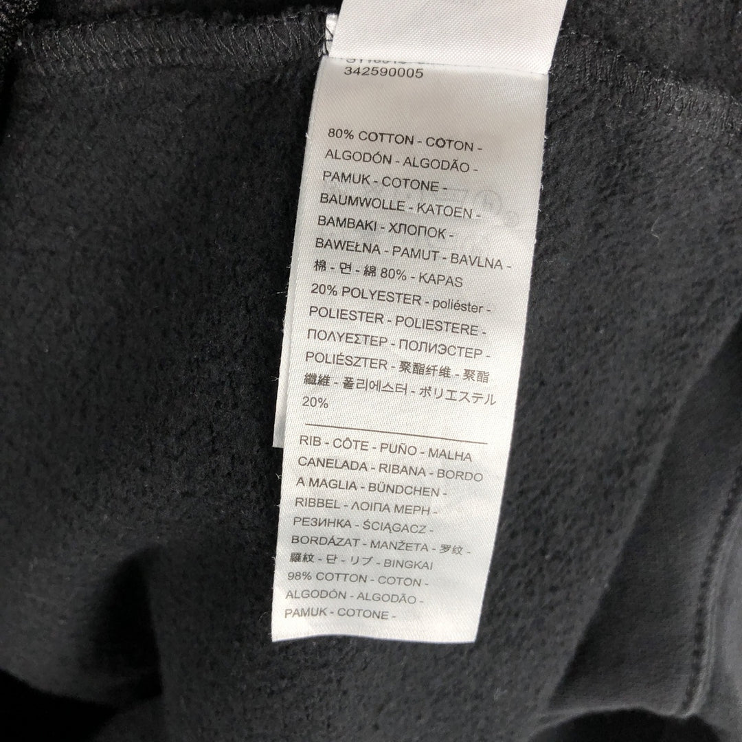 Levi's Standard Sweat Full-Zip Hoodie, Men's Size XL (approx.) cotton black type Vintage Second Hand