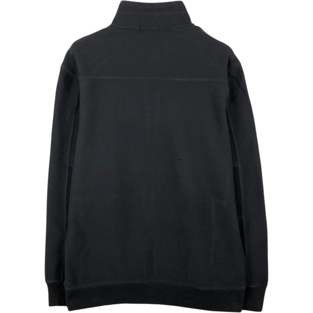 90s-00'S Calvin Klein full-zip sweatshirt, men's size M (approx.) cotton black type Vintage Second Hand