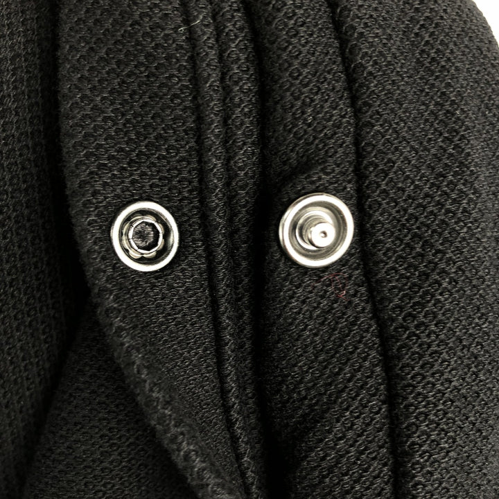 90s-00'S Calvin Klein full-zip sweatshirt, men's size M (approx.) cotton black type Vintage Second Hand