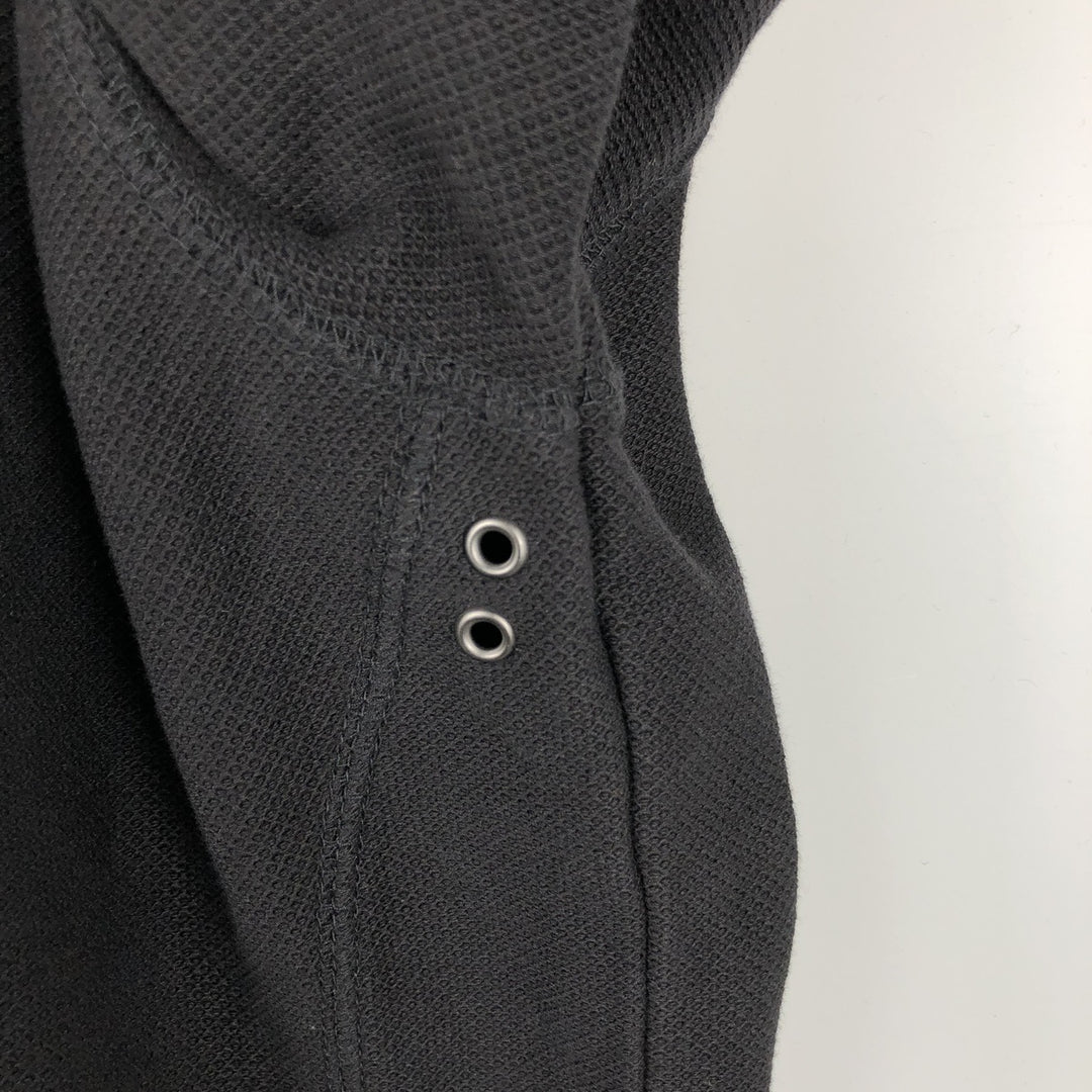 90s-00'S Calvin Klein full-zip sweatshirt, men's size M (approx.) cotton black type Vintage Second Hand