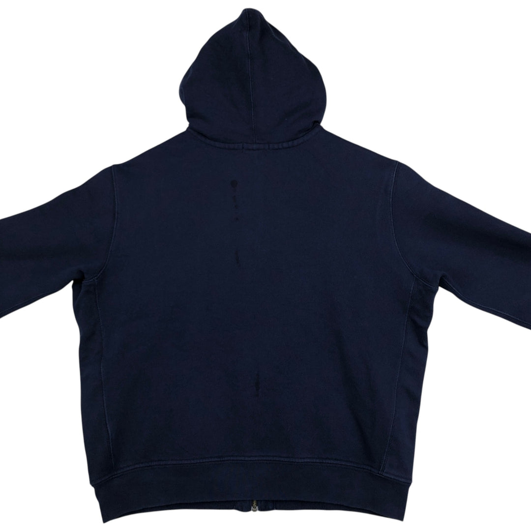 Ralph Lauren POLO RALPH LAUREN Sweat Full Zip Hoodie Men's XXL cotton navy blue type Vintage Second Hand