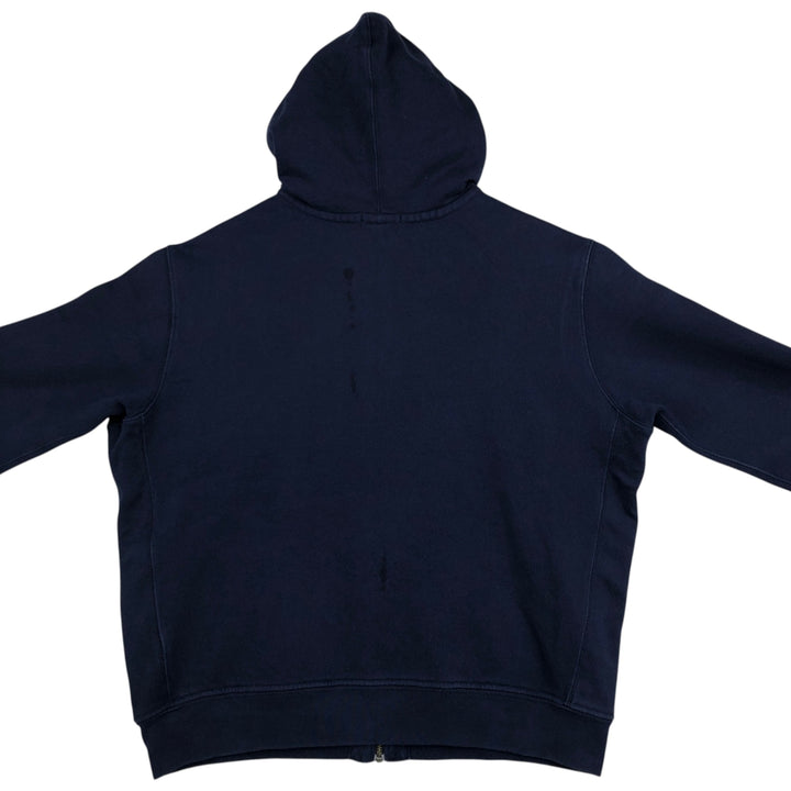 Ralph Lauren POLO RALPH LAUREN Sweat Full Zip Hoodie Men's XXL cotton navy blue type Vintage Second Hand
