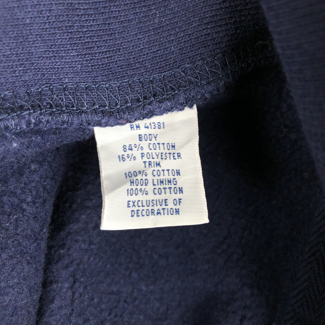 Ralph Lauren POLO RALPH LAUREN Sweat Full Zip Hoodie Men's XXL cotton navy blue type Vintage Second Hand