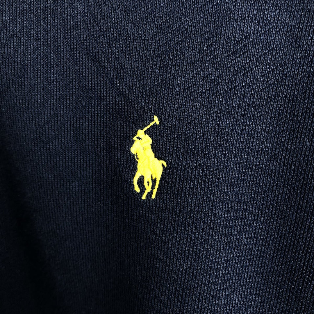Ralph Lauren POLO RALPH LAUREN Sweat Full Zip Hoodie Men's XXL cotton navy blue type Vintage Second Hand
