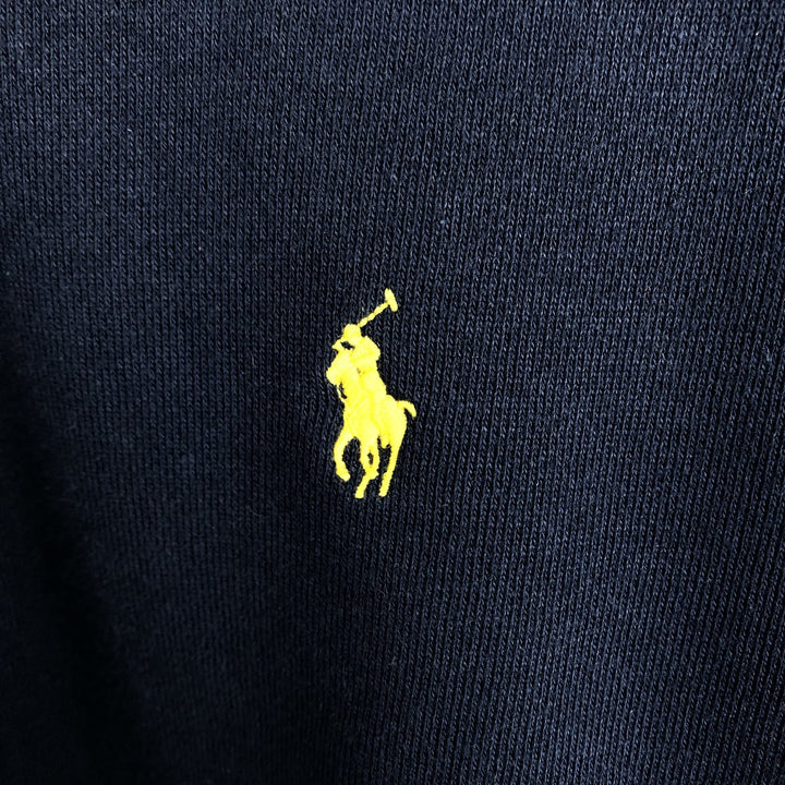 Ralph Lauren POLO RALPH LAUREN Sweat Full Zip Hoodie Men's XXL cotton navy blue type Vintage Second Hand