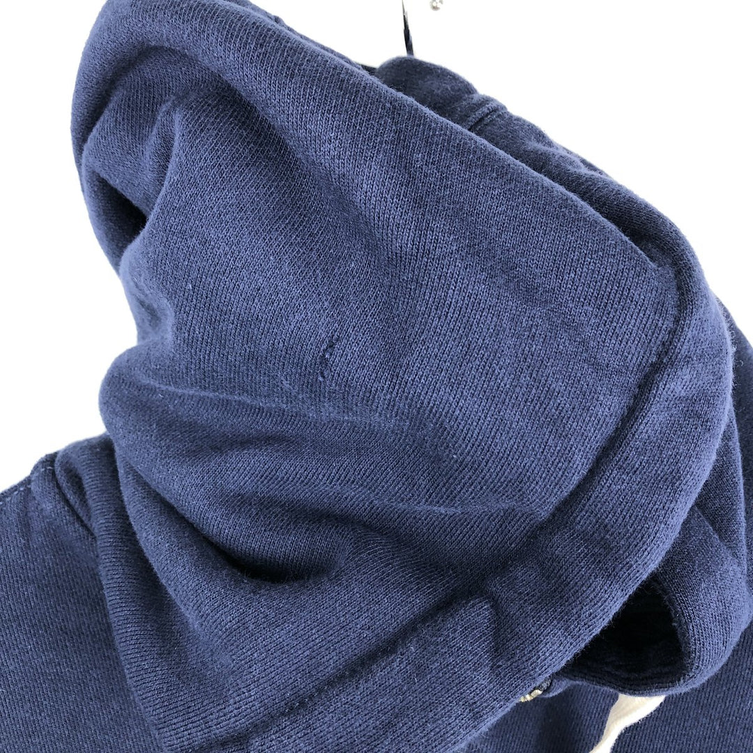 Ralph Lauren POLO RALPH LAUREN Sweat Full Zip Hoodie Men's XXL cotton navy blue type Vintage Second Hand