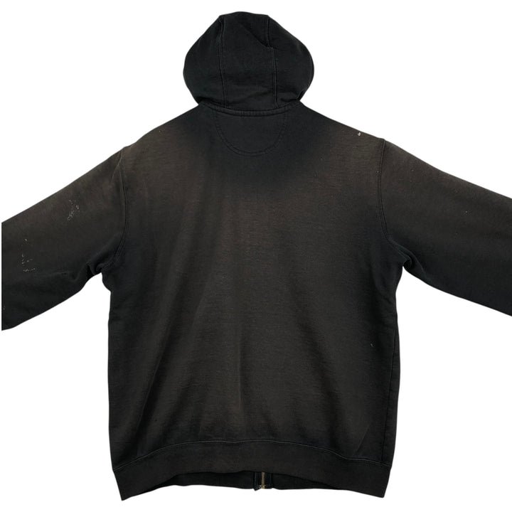 Carhartt Loose Fit Sweat Full Zip Hoodie, Men's L size cotton black type Vintage Second Hand