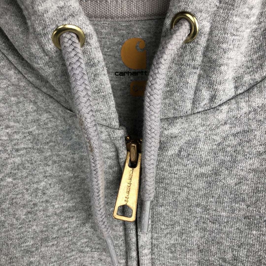 Carhartt Original Fit Full-Zip Sweatshirt, Men's XL cotton pale white type Vintage Second Hand