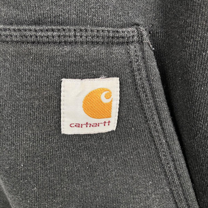 Carhartt Original Fit Full-Zip Sweatshirt, Men's Size Medium cotton black type Vintage Second Hand