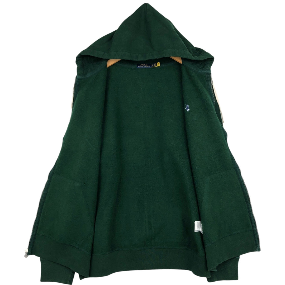 Ralph Lauren POLO RALPH LAUREN Sweat Full Zip Hoodie Men's XL cotton green type Vintage Second Hand