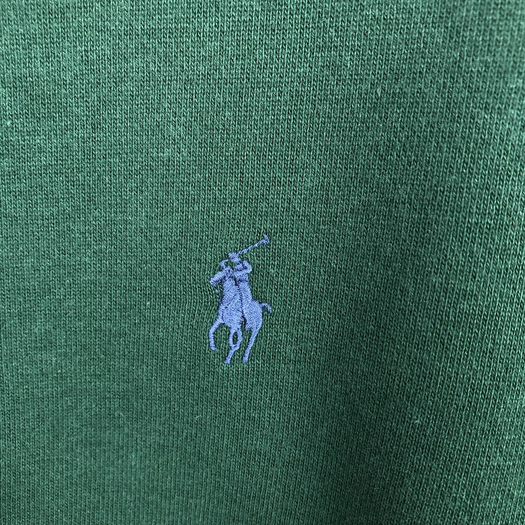 Ralph Lauren POLO RALPH LAUREN Sweat Full Zip Hoodie Men's XL cotton green type Vintage Second Hand