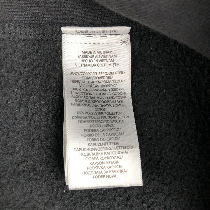 Ralph Lauren POLO RALPH LAUREN Sweat Full Zip Hoodie Men's XXL cotton black type Vintage Second Hand