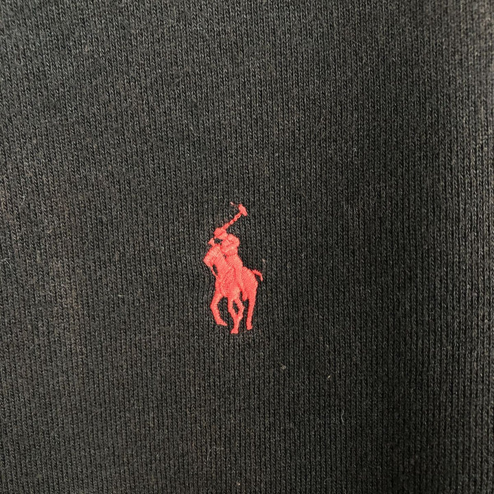 Ralph Lauren POLO RALPH LAUREN Sweat Full Zip Hoodie Men's XXL cotton black type Vintage Second Hand