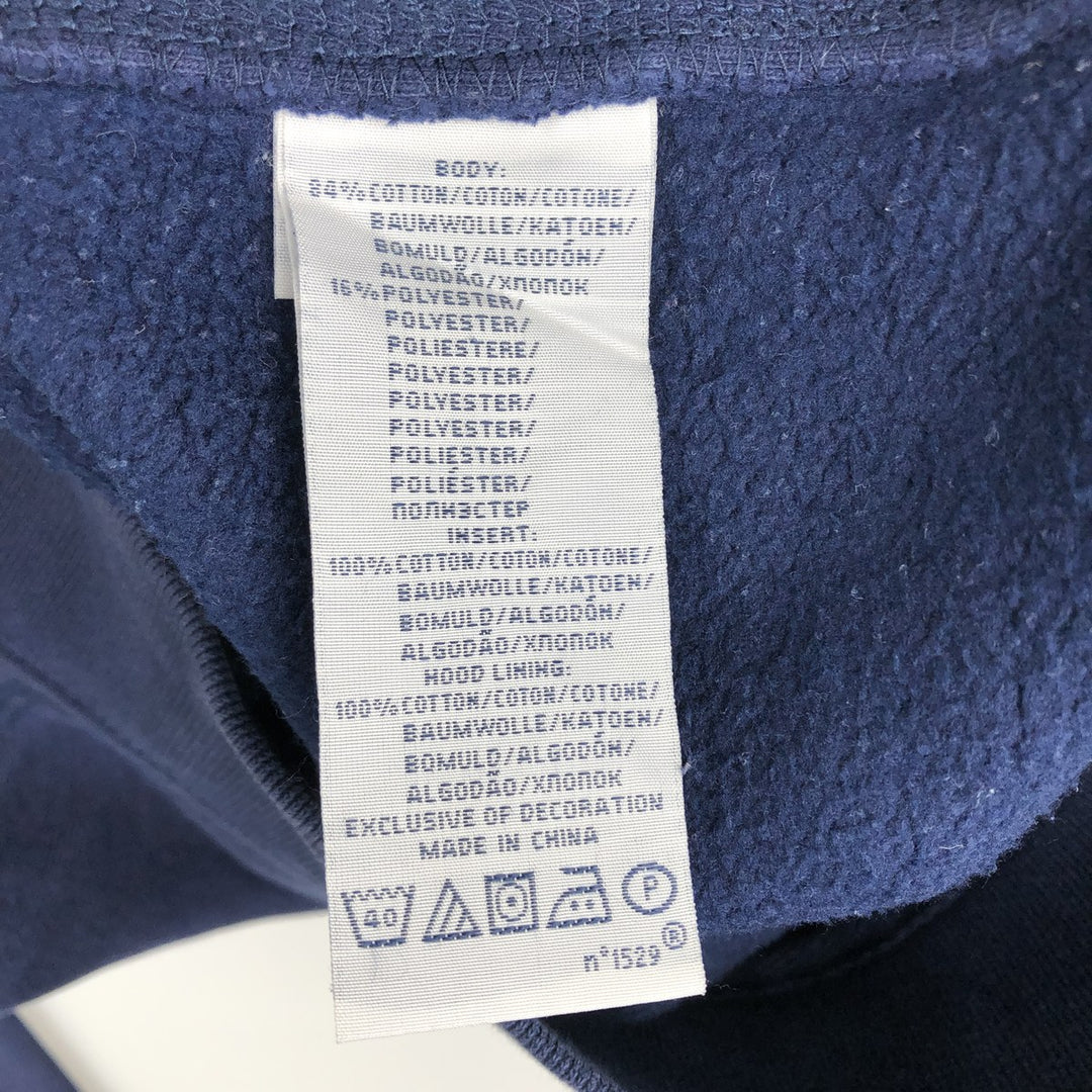 Ralph Lauren POLO by Ralph Lauren Sweat Full Zip Hoodie Men's M cotton navy blue type Vintage Second Hand