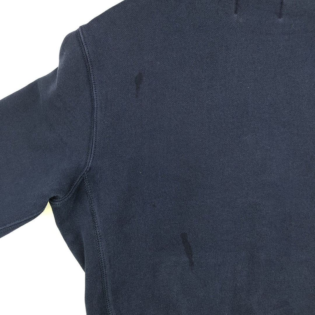 Ralph Lauren POLO by Ralph Lauren Sweat Full Zip Hoodie Men's M cotton navy blue type Vintage Second Hand