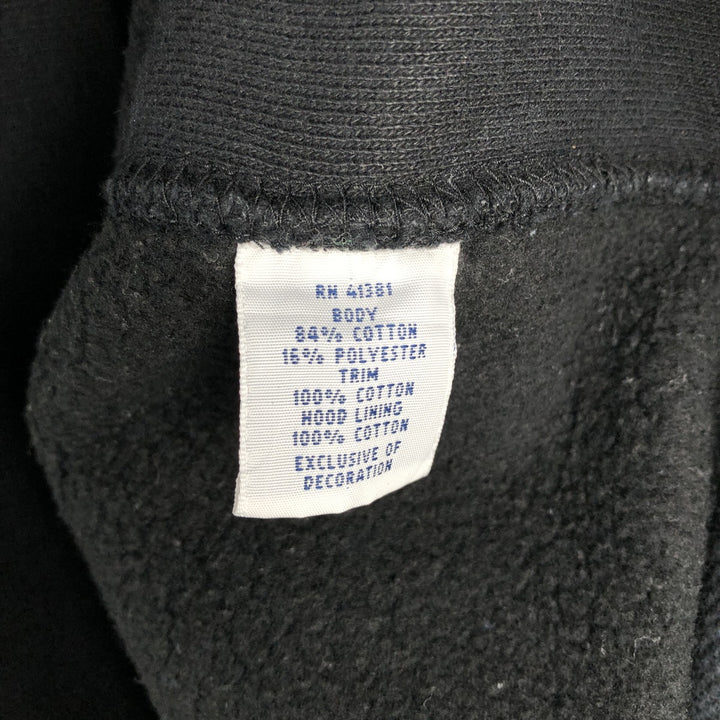 Ralph Lauren POLO RALPH LAUREN Sweat Full Zip Hoodie Men's XXL cotton black type Vintage Second Hand