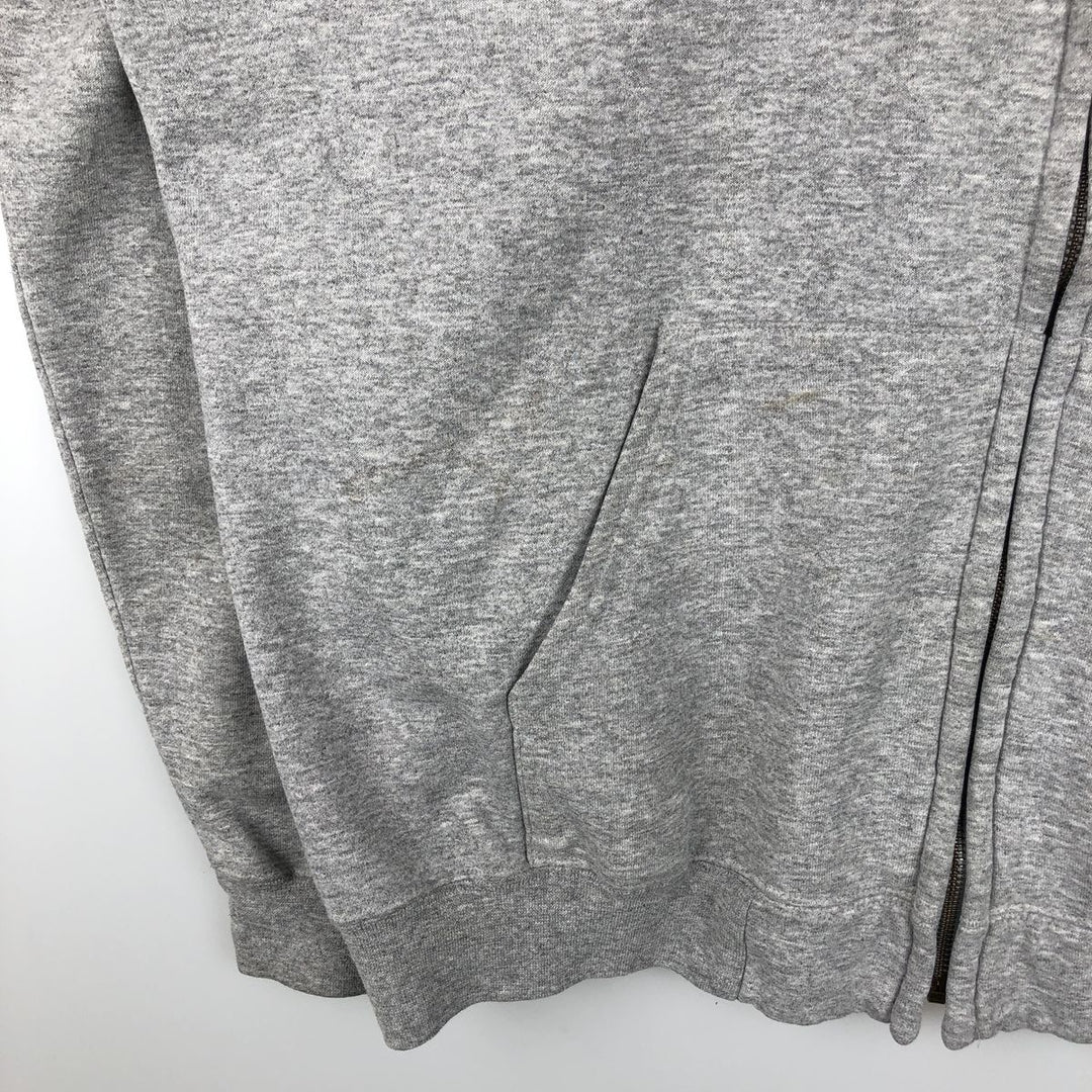 Carhartt Sweat Full Zip Hoodie Men's L size cotton gray type Vintage Second Hand