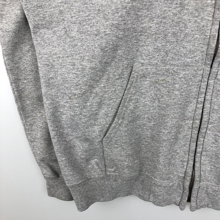 Carhartt Sweat Full Zip Hoodie Men's L size cotton gray type Vintage Second Hand