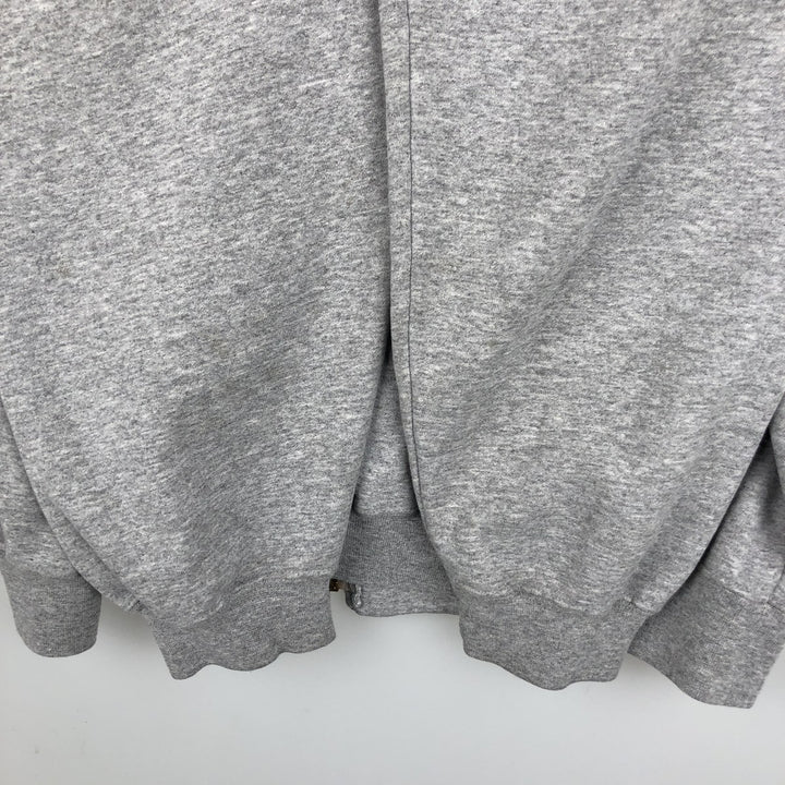 Carhartt Sweat Full Zip Hoodie Men's L size cotton gray type Vintage Second Hand