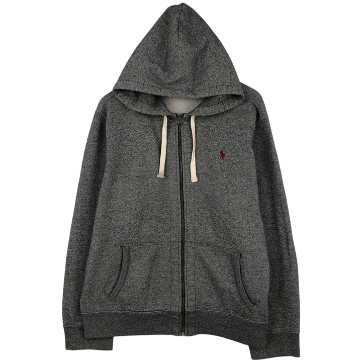 Ralph Lauren POLO RALPH LAUREN Sweat Full Zip Hoodie Men's XL cotton gray type Vintage Second Hand
