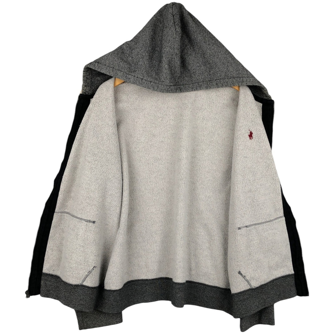 Ralph Lauren POLO RALPH LAUREN Sweat Full Zip Hoodie Men's XL cotton gray type Vintage Second Hand