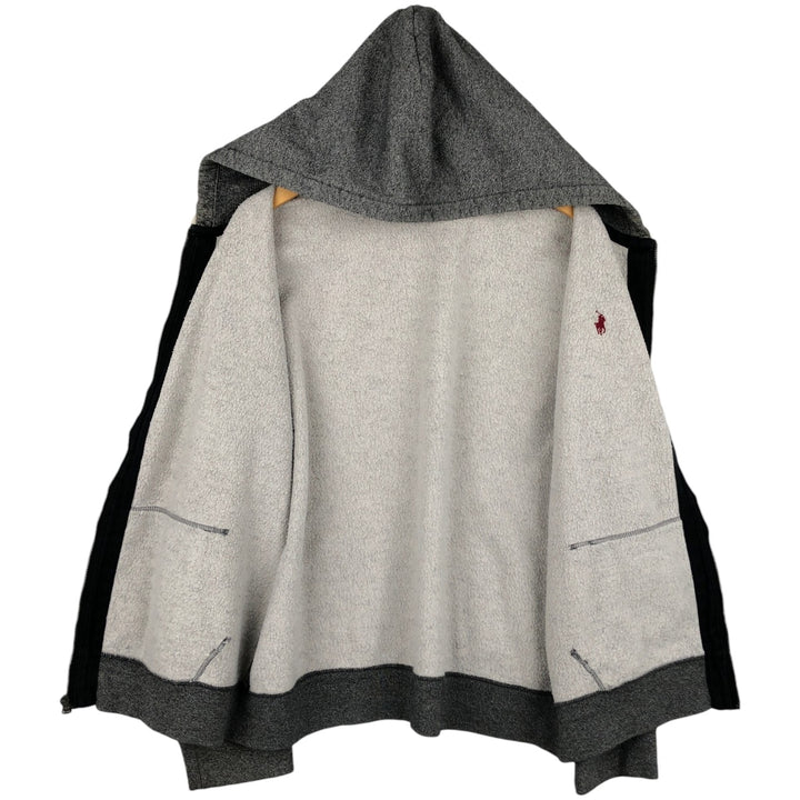 Ralph Lauren POLO RALPH LAUREN Sweat Full Zip Hoodie Men's XL cotton gray type Vintage Second Hand