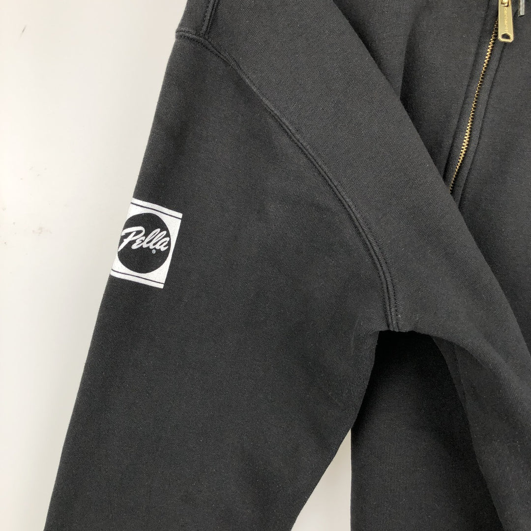 Carhartt Loose Fit Advertising Sweatshirt Pullover Hoodie, Men's Size L cotton black type Vintage Second Hand